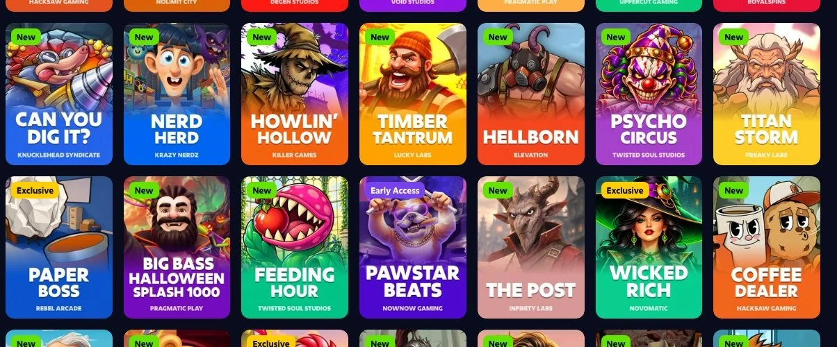 Roobet new games