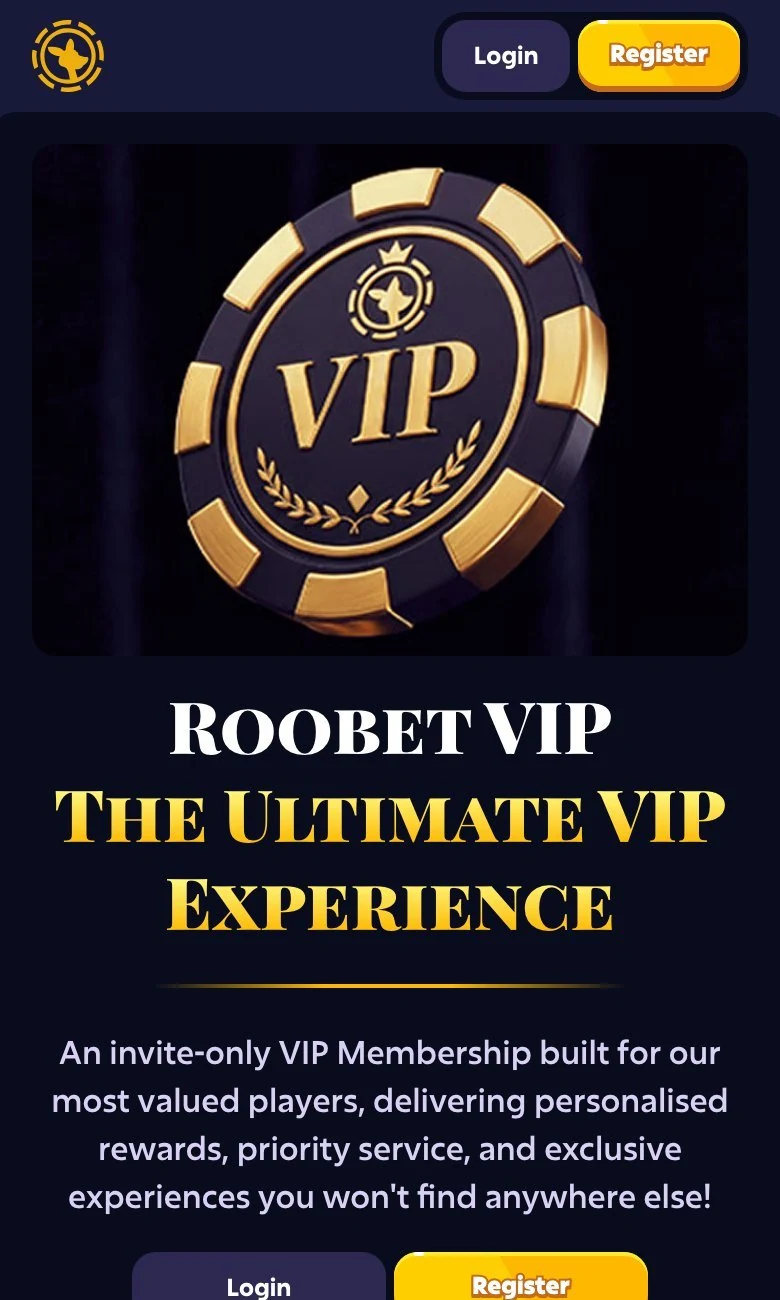 Roobet VIP: invite-only programme