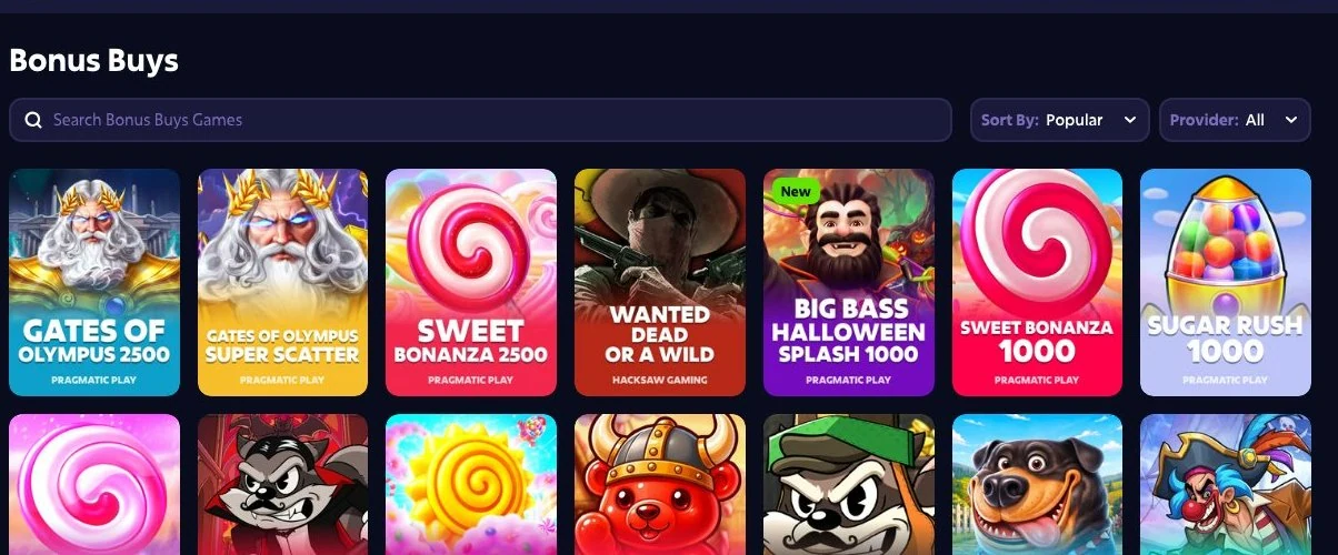 Roobet bonus buy slots