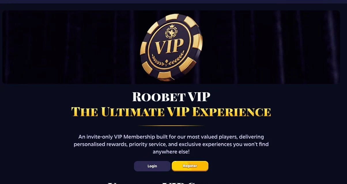 Roobet VIP: invite-only programme